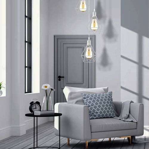 3 Head pendant Industrial Ceiling Light Fitting Metal Vintage Lamp Un-branded