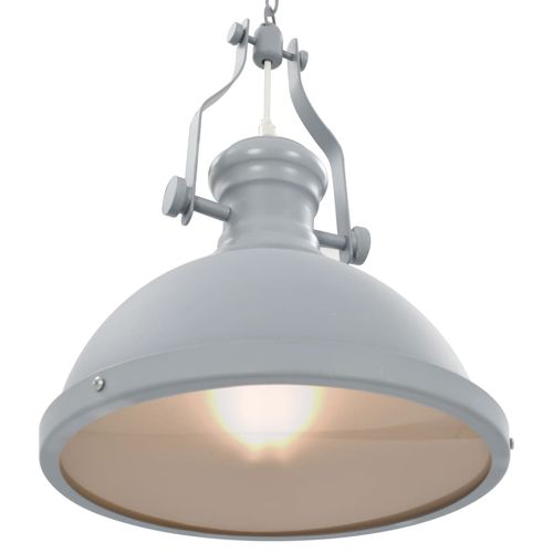 vidaXL Industrial Style Black Ceiling Lamp vidaXL