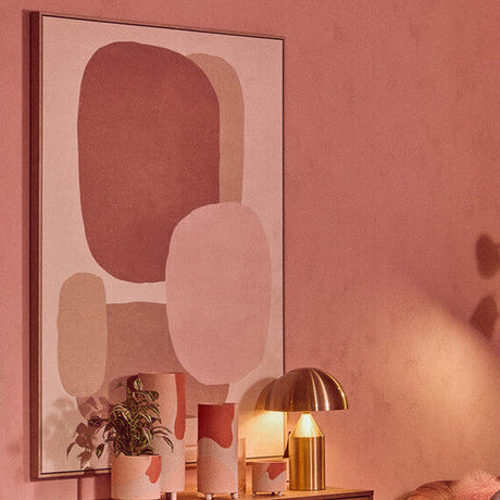 Orsina Abstract Wall Art featuring soft shapes and pastel colours for modern home decor
