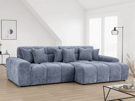 Jacob Ribbed Corner Sofa (Left or Right-Hand)
