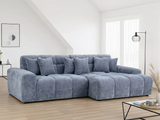 Jacob Ribbed Corner Sofa (Left or Right-Hand)