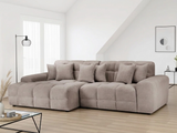 Jacob Ribbed Corner Sofa (Left or Right-Hand)