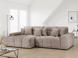 Jacob Ribbed Corner Sofa (Left or Right-Hand)