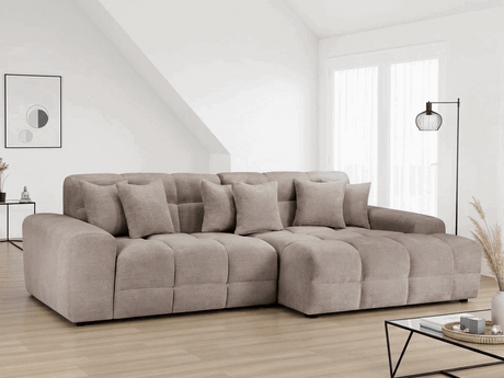 Jacob Ribbed Corner Sofa (Left or Right-Hand)