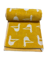 Seagull Turkish Cotton Jacquard Towel Bellissimo Home