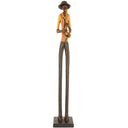 Shades 4 Seasons Jazz Band Saxophonist Figurine Ornament BROWN RESIN Shades 4 Seasons