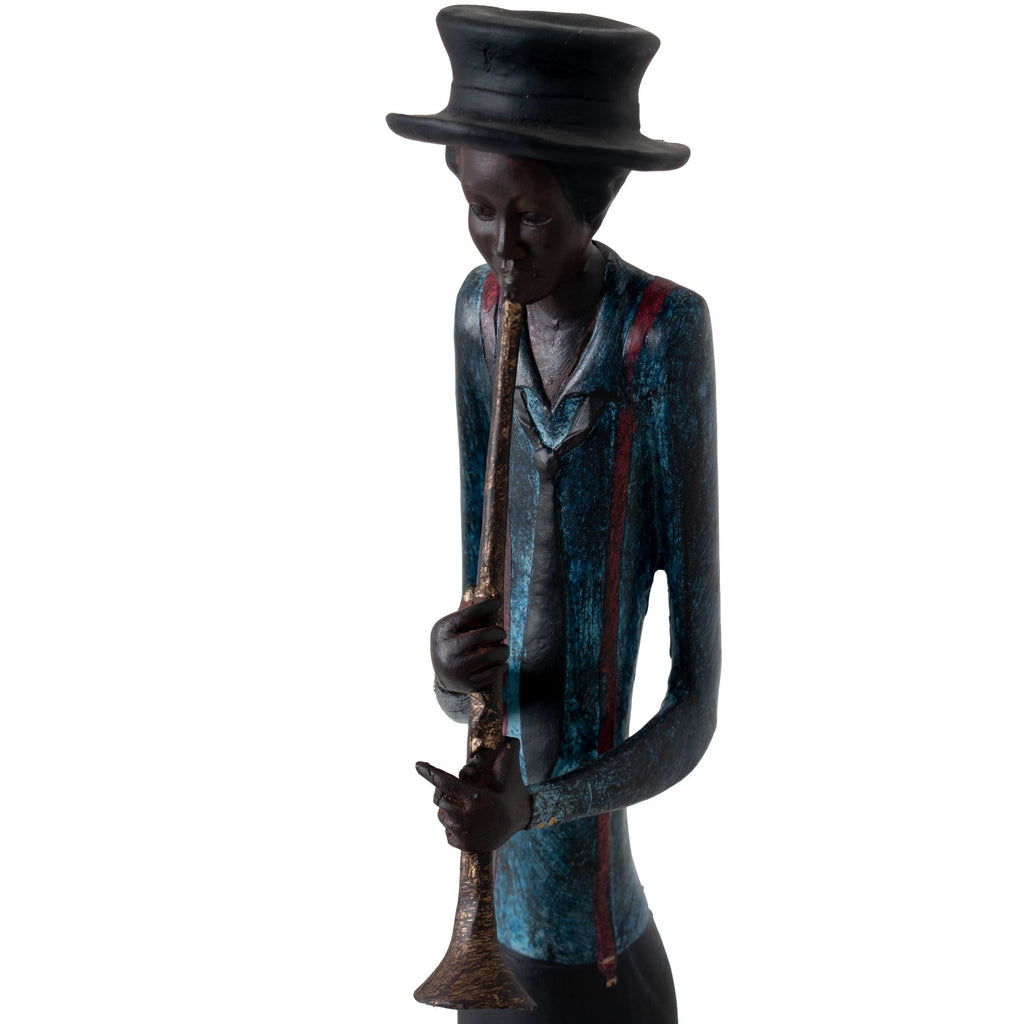 Shades 4 Seasons Jazz Band Trumpeter Figurine Ornament Shades 4 Seasons