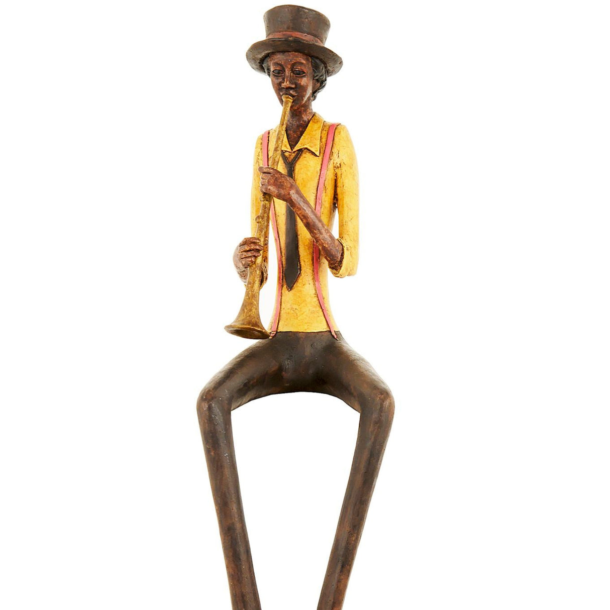 Shades 4 Seasons Jazz Band Trumpeter Figurine Ornament Shades 4 Seasons