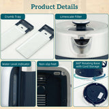 Wise Galleria Kettle and Toaster Set featuring a water level indicator and non-slip feet