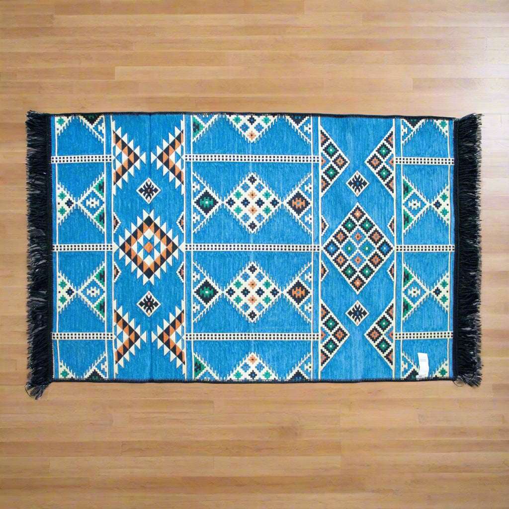 Shades 4 Seasons Kilim Rug 125x80 cm Stylish Home Decor AW-Dropship