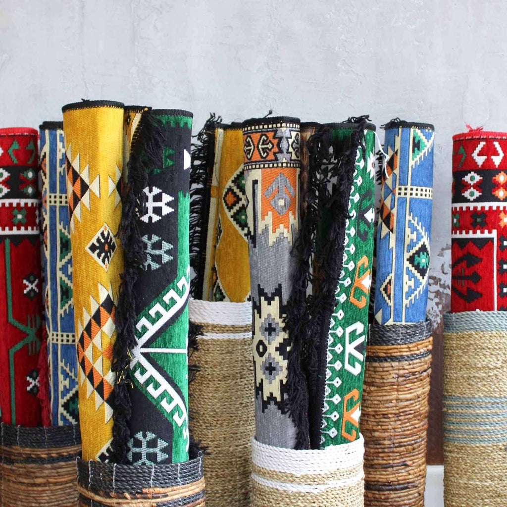 Shades 4 Seasons Kilim Rug 125x80 cm Stylish Home Decor AW-Dropship