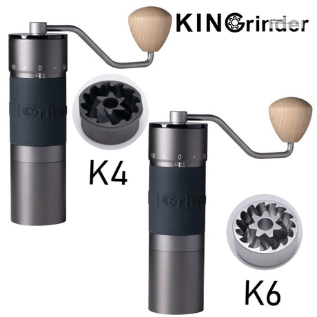 KINGrinder K4 K6 - Premium Manual Coffee Grinder with Adjustable Settings jaffee