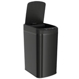 Wise Galleria Black Kitchen Bin with a lid and touchless sensor for easy waste disposal