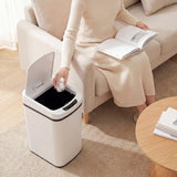 Wise Galleria Kitchen Bin with Touchless Lid for Convenient Office and Home Storage