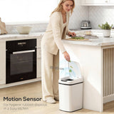 Wise Galleria Kitchen Bin with Motion Sensor for hygienic rubbish disposal in a busy kitchen