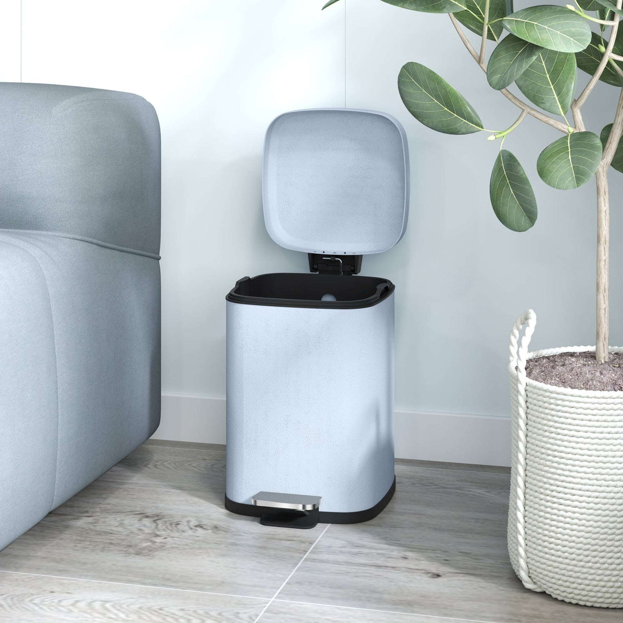 Wise Galleria Kitchen Bin with a sleek design and pedal opening for easy waste disposal