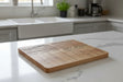 Orsina Chopping Board with Measurement Guides for Kitchen Use on Marble Surface