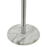 Orsina Kitchen Roll Holder with a stylish marble base and chrome pole for elegant kitchen organisation