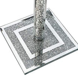 Stylish Kitchen Roll Holder with a Glittery Glass Base for Modern Kitchens