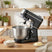 Wise Galleria Stand Mixer with Stainless Steel Bowl and Whisk for Baking and Cooking