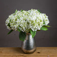 Shades 4 Seasons Lace Cap Hydrangea Artificial Stem WHITE PLASTIC Shades 4 Seasons