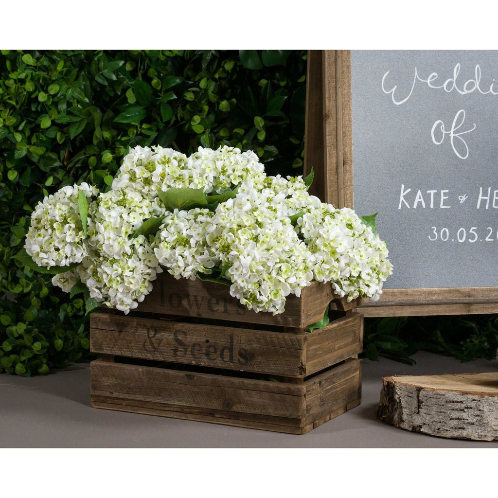 Shades 4 Seasons Lace Cap Hydrangea Artificial Stem Shades 4 Seasons