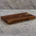 Large Chopping Board with live Edge BROWN ACACIA Shades 4 Seasons