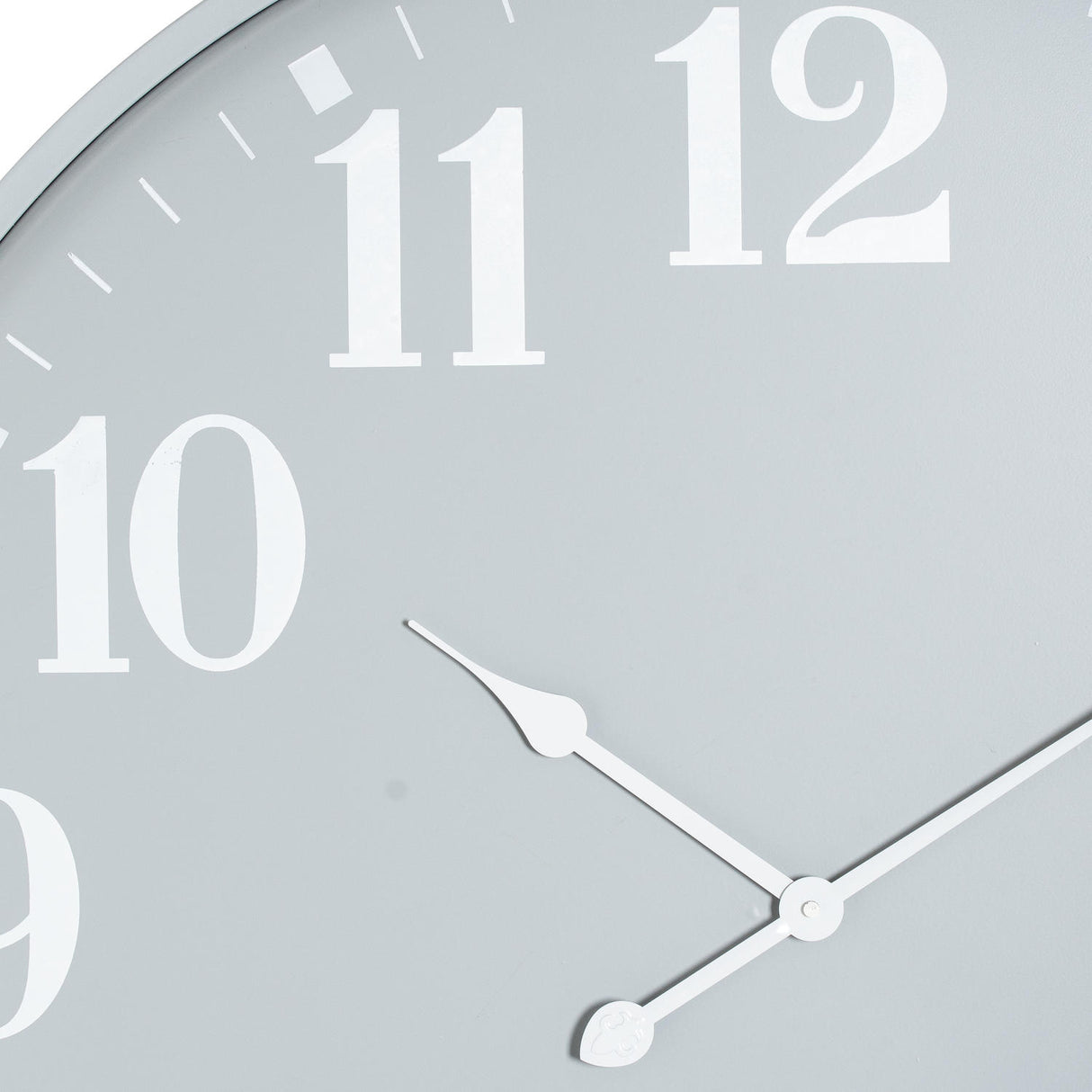 Shades 4 Seasons Large Wall Clock - Stylish Grey Design Shades 4 Seasons