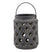 Shades 4 Seasons Amalfi Grey Large Lattice Lantern GREY CERAMIC Shades 4 Seasons