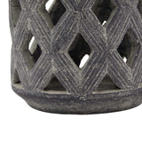 Shades 4 Seasons Amalfi Grey Lattice Lantern Shades 4 Seasons