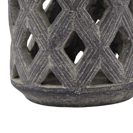 Shades 4 Seasons Amalfi Grey Lattice Lantern Shades 4 Seasons