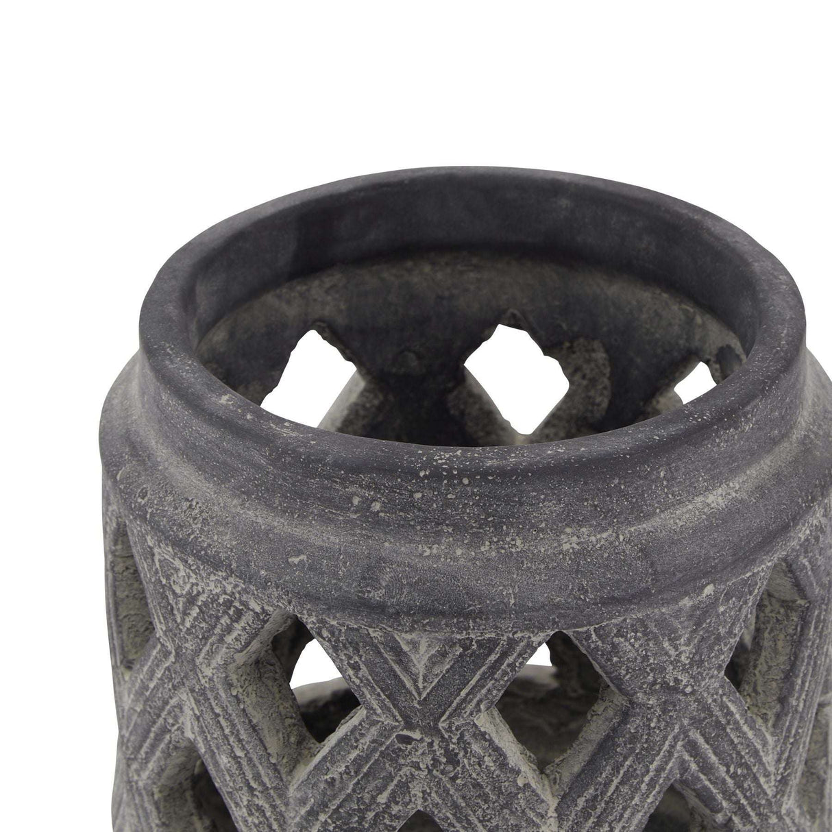 Shades 4 Seasons Amalfi Grey Lattice Lantern Shades 4 Seasons