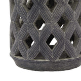 Shades 4 Seasons Amalfi Grey Large Lattice Lantern Shades 4 Seasons