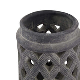 Shades 4 Seasons Amalfi Grey Large Lattice Lantern Shades 4 Seasons
