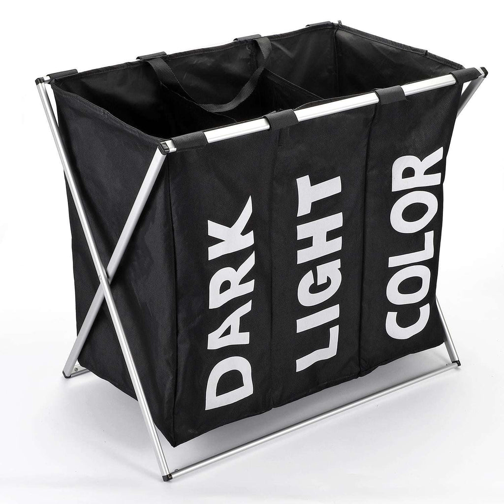 Vinsani X-Shape 3 Section Laundry Sorter Vinsani