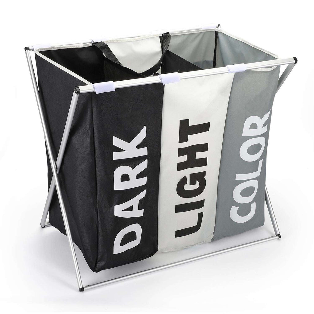 Vinsani X-Shape 3 Section Laundry Sorter Vinsani