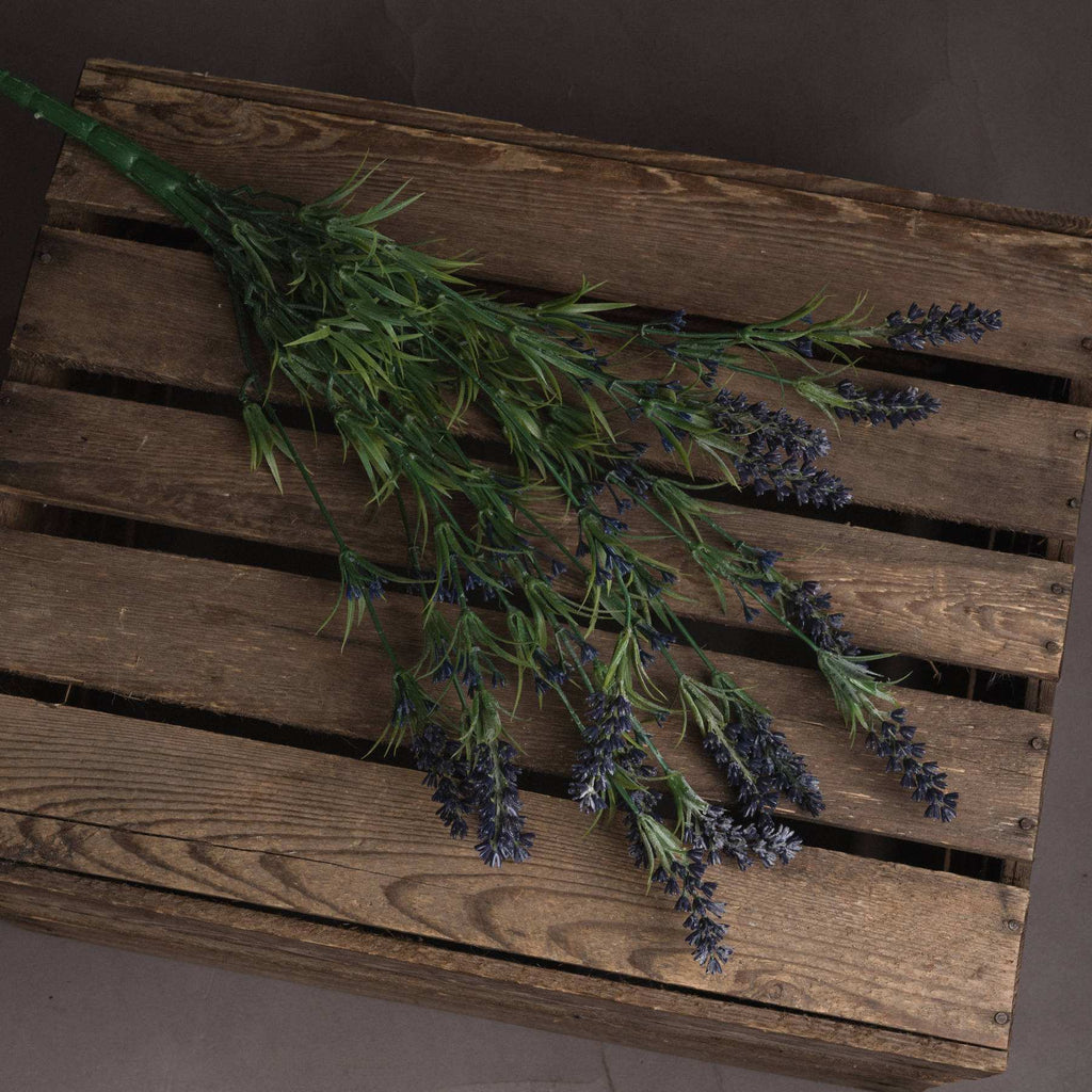 Shades 4 Seasons Artificial Lavender Bush Single Stem Shades 4 Seasons