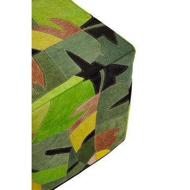 Orsina Leather Pouffe - Stylish Home Accessory Orsina