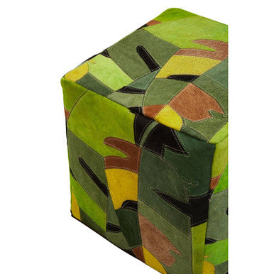 Orsina Leather Pouffe - Stylish Home Accessory Orsina