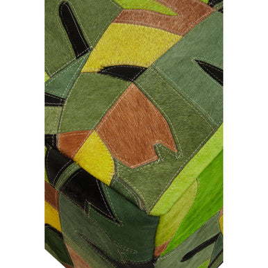 Orsina Leather Pouffe - Stylish Home Accessory Orsina