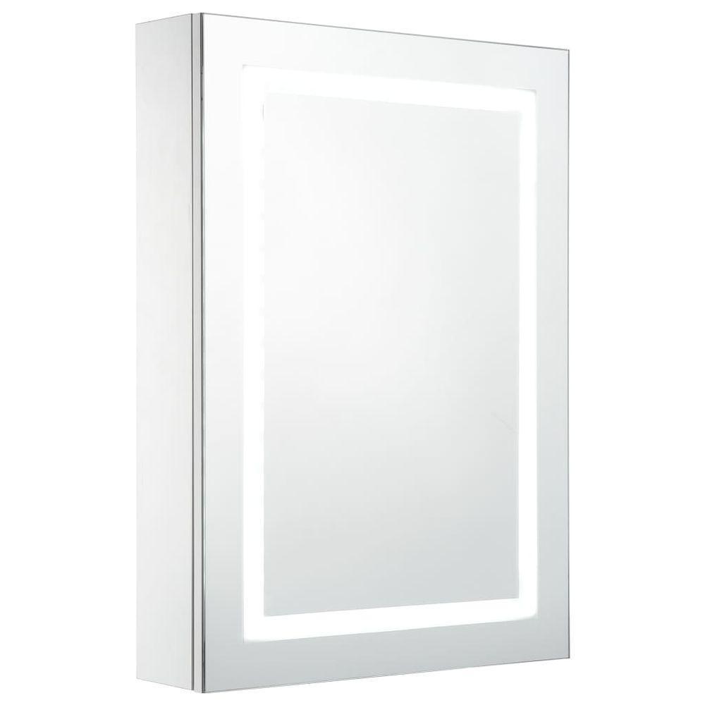 LED Bathroom Mirror Cabinet 50x13x70 cm vidaXL