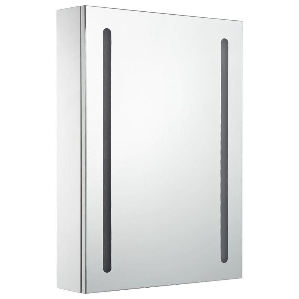 LED Bathroom Mirror Cabinet 50x13x70 cm to 89 x 14 x 62 cm vidaXL