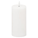 Luxe Collection Natural Glow 3x6 LED White Candle WHITE PLASTIC Shades 4 Seasons