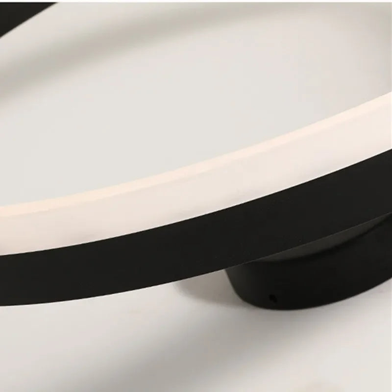 Nisu Home Light Pendant with a sleek black and white design for modern interiors