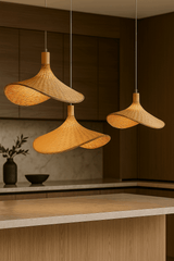 Stylish Nisu Home Light Pendant in three elegant designs, perfect for modern kitchen decor