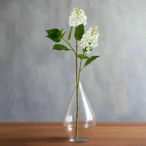 The Natural Garden Collection White Lilac Stem WHITE PLASTIC Shades 4 Seasons