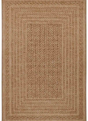 Limonero Rug in a neutral tone featuring a textured woven design for a stylish home decor