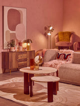 Stylish interior featuring Orsina Wall Art and chic furniture in a cosy living room setting