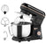 Wise Galleria Stand Mixer with stainless steel bowl and three attachments for versatile baking tasks