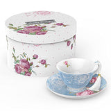 Beautiful Afternoon Tea Set by London Boutique Lifestyle featuring a floral design with a decorative box